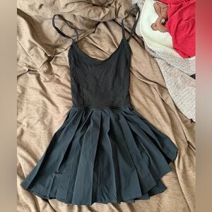 Offline by Aerie Black Tennis Dress